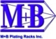 M+B Plating Racks Logo